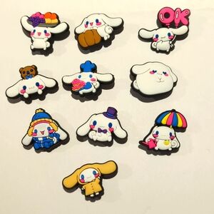 10 CROC CHARMS Sanrio CINNAMOROLL